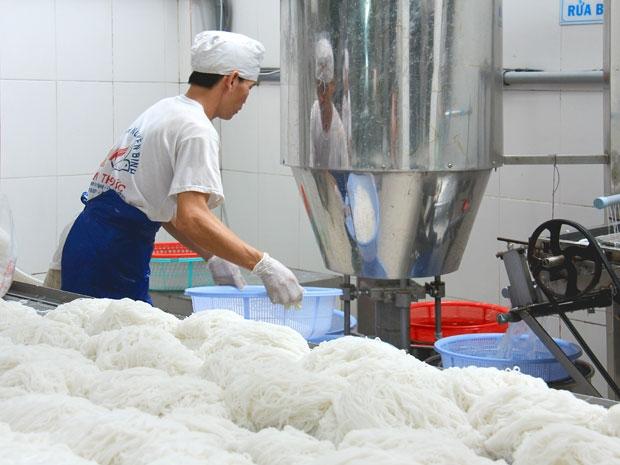 Mở xưởng làm bún