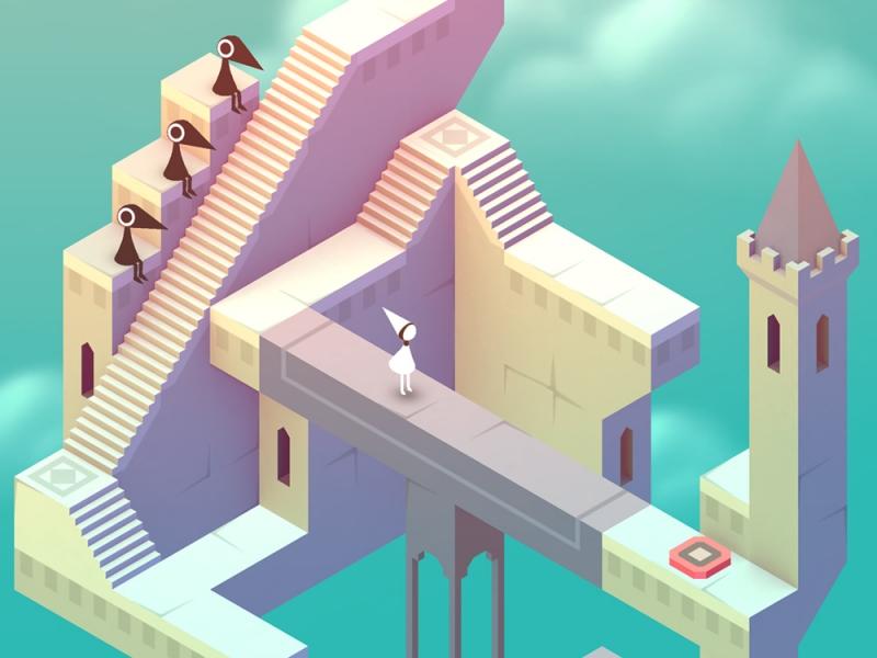 Monument Valley với thiết kế kiến trúc độc đáo