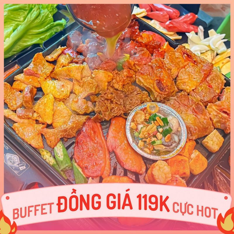 Mr Mlem 3 Buffet Bò Nầm Nướng