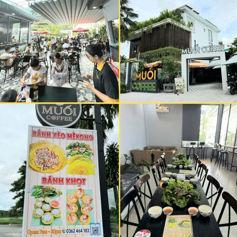 Muối Coffee-Bánh Xèo Mêkong - Tiệm bánh xèo đậm hương vị Miền Tây