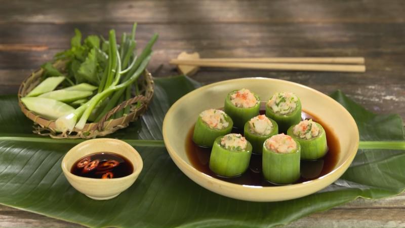 Mướp hương nhồi thịt