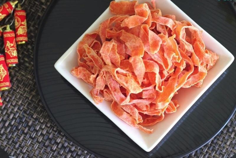 Mứt cà rốt tượng trưng cho giàu sang, phú quý