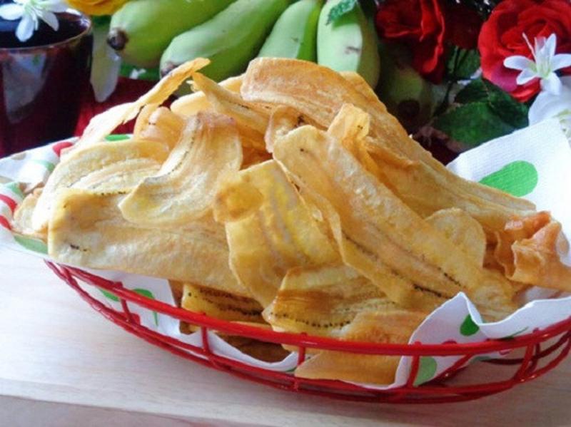 Mứt chuối giòn
