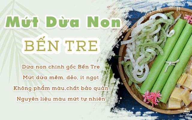 Mứt dừa Bến Tre