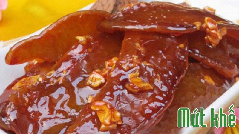Món mứt khế - cảm giác quen thuộc