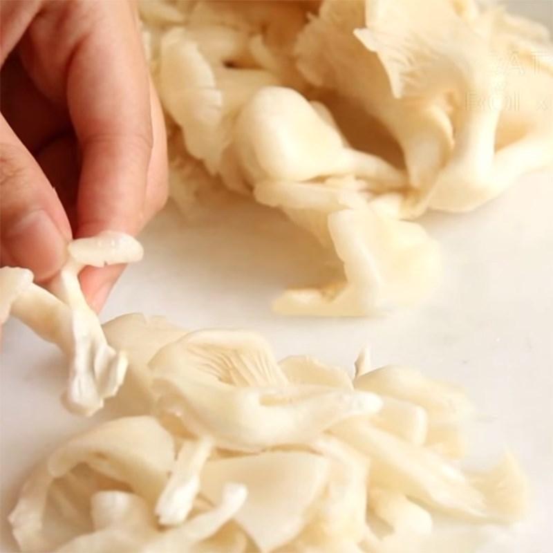 Nấm bào ngư xào trứng