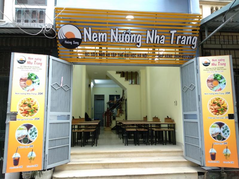 Nem nướng Nha Trang Hoàng Sang