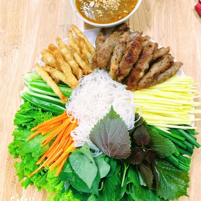 Nem nướng Nha Trang Hoàng Sang