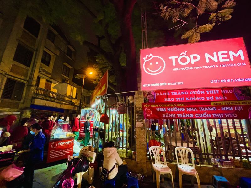Nem nướng nha trang - Tốp Nem Bách Khoa