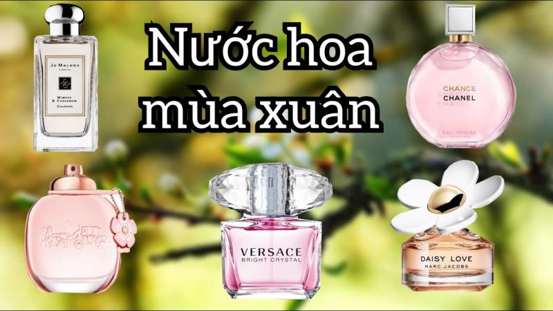 Dùng nước hoa phù hợp với thời tiết và mùa