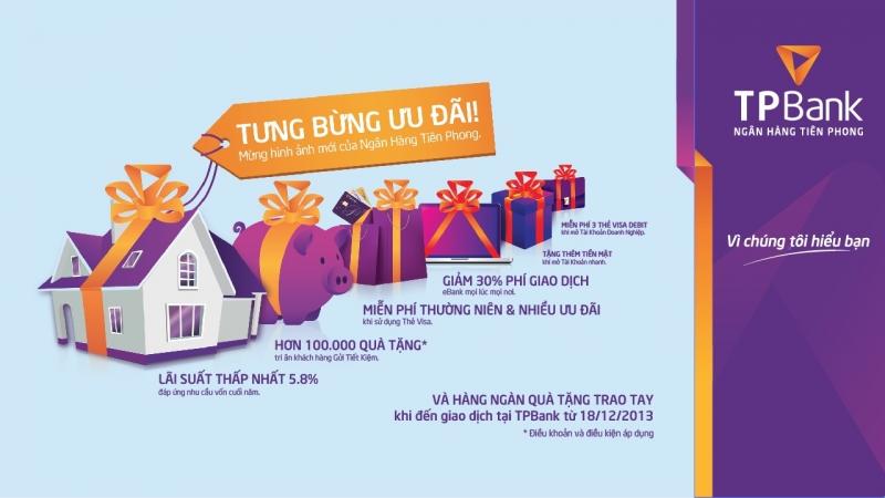 Nhiều ưu đãi bất ngờ tại TPBank trong năm 2018