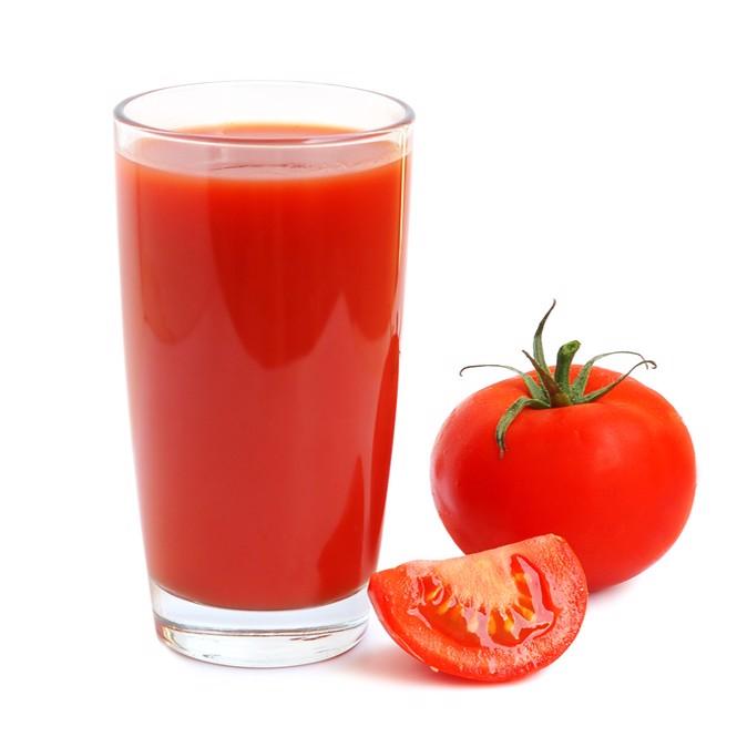 Nước ép cà chua.