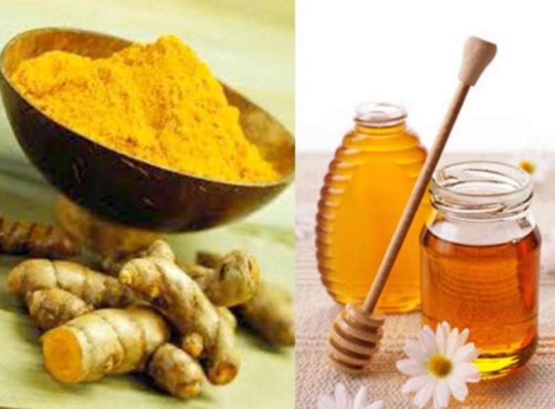 Nghệ và mật ong thần dược chữa đau dạ dày