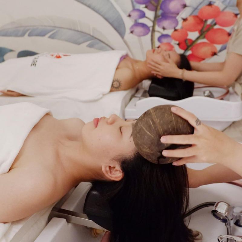 Gội đầu dưỡng sinh tại Ái Liên Spa