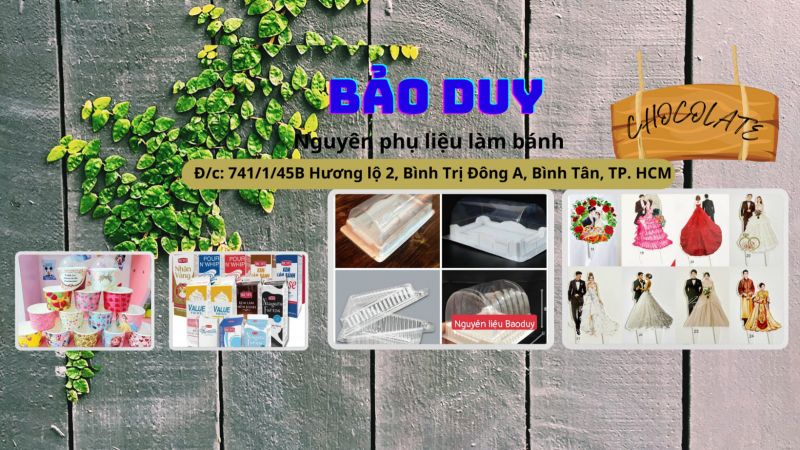 Nguyên Liệu Làm Bánh - Phụ Kiện Làm Bánh Bảo Duy