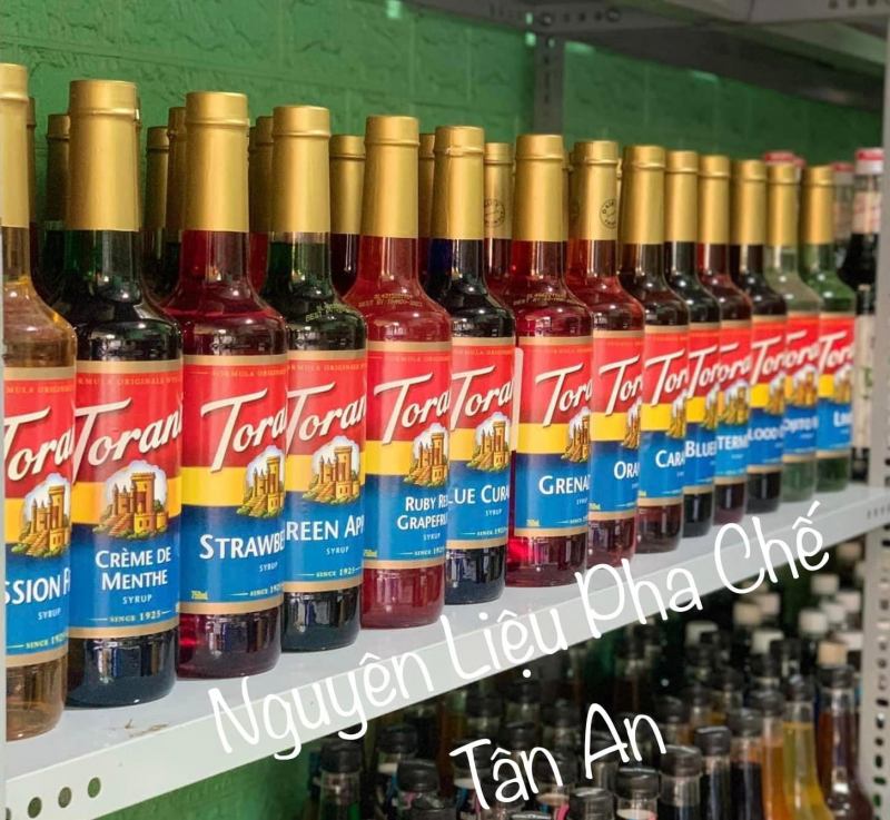 Nguyên liệu pha chế và làm bánh Tân An