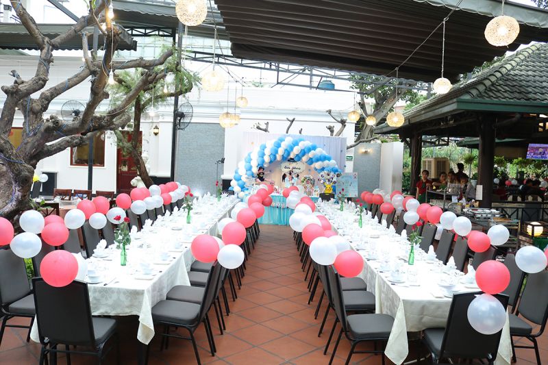 Nhà Hàng Hương Cau có nhiều kinh nghiệm trong việc tổ chức các party