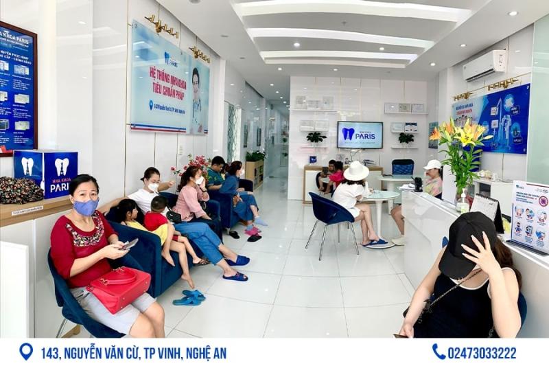 Nha Khoa Paris - chi nhánh TP. Vinh, Nghệ An