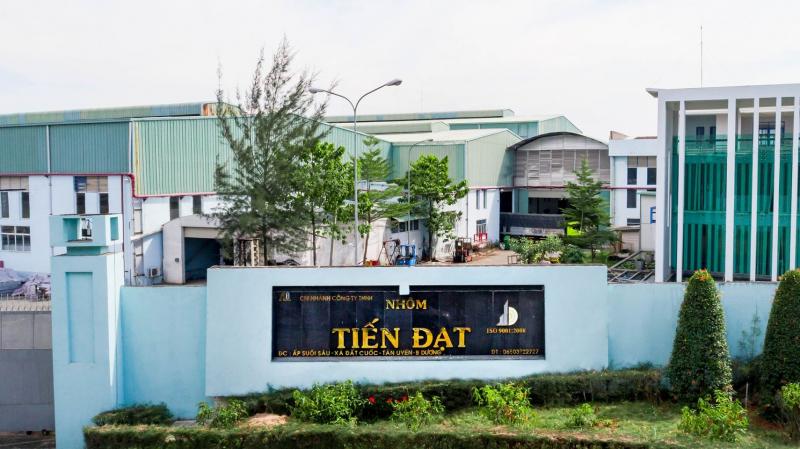 Nhà máy nhôm định hình Tiến Đạt