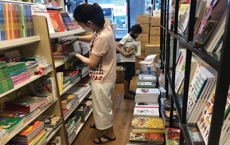 Nhà sách được các bậc phụ huynh luôn yêu thích