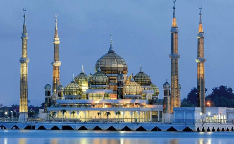 Nhà thờ Hồi giáo Pha Lê - Malaysia