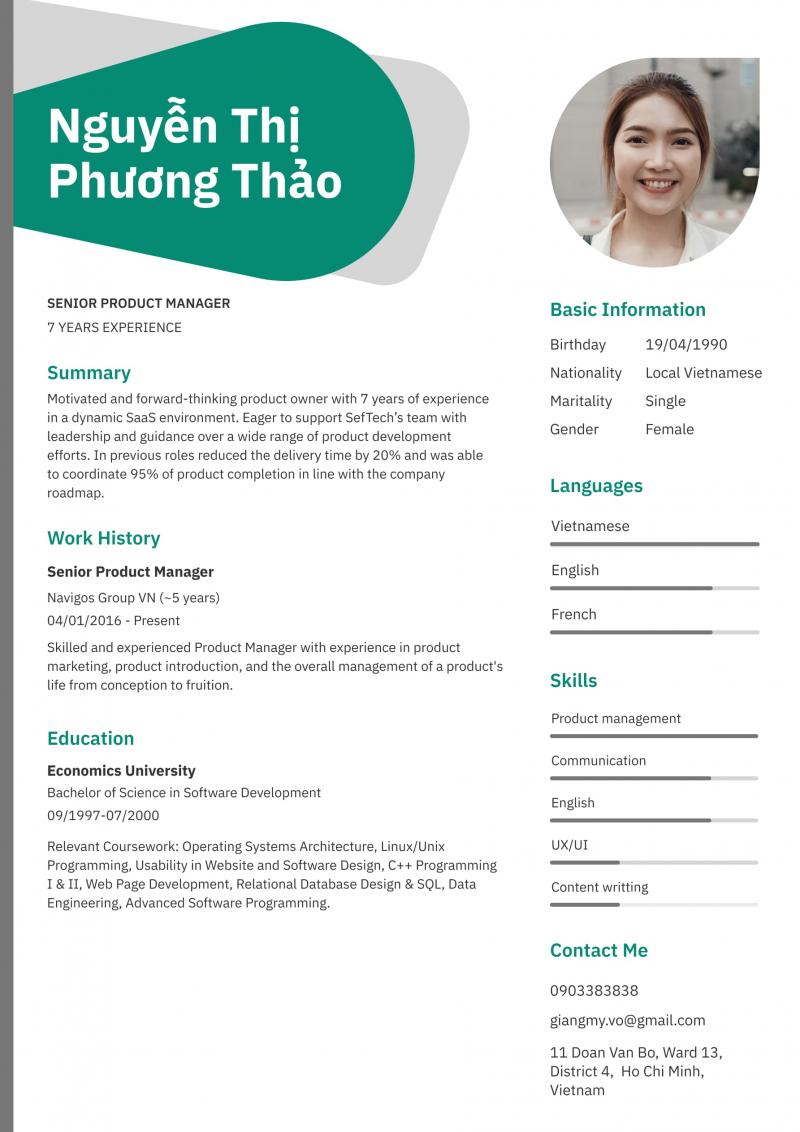 Nhấn mạnh về kết quả thay vì nhắc tới những chi tiết