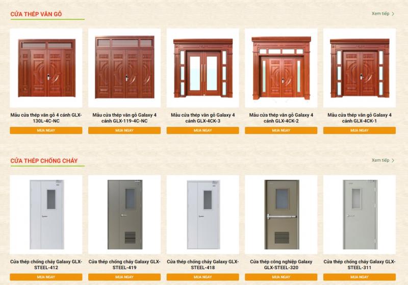 Cửa thép vân gỗ Nhật Minh Door