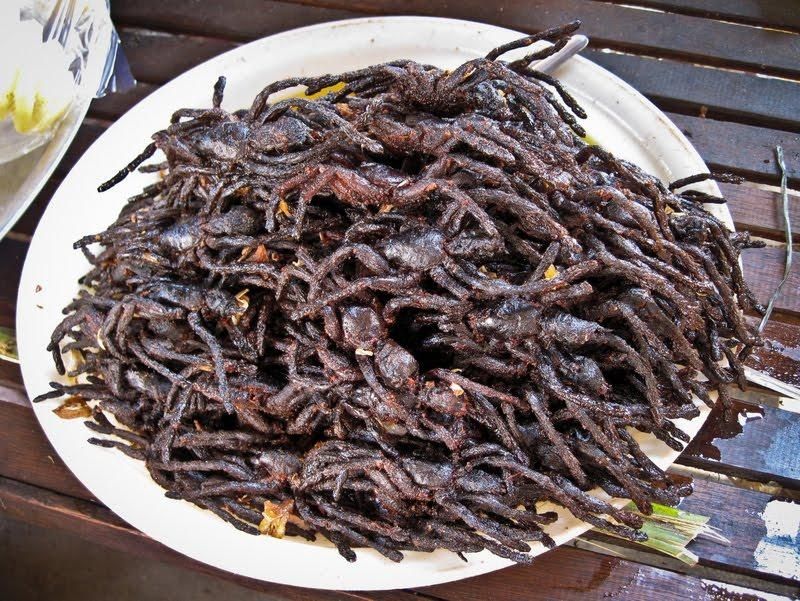 Nhện nướng