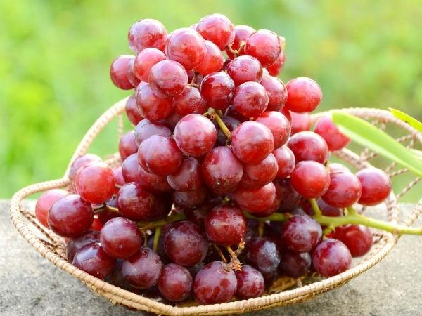 Nho giúp chữa trị táo bón cực kỳ hiệu quả