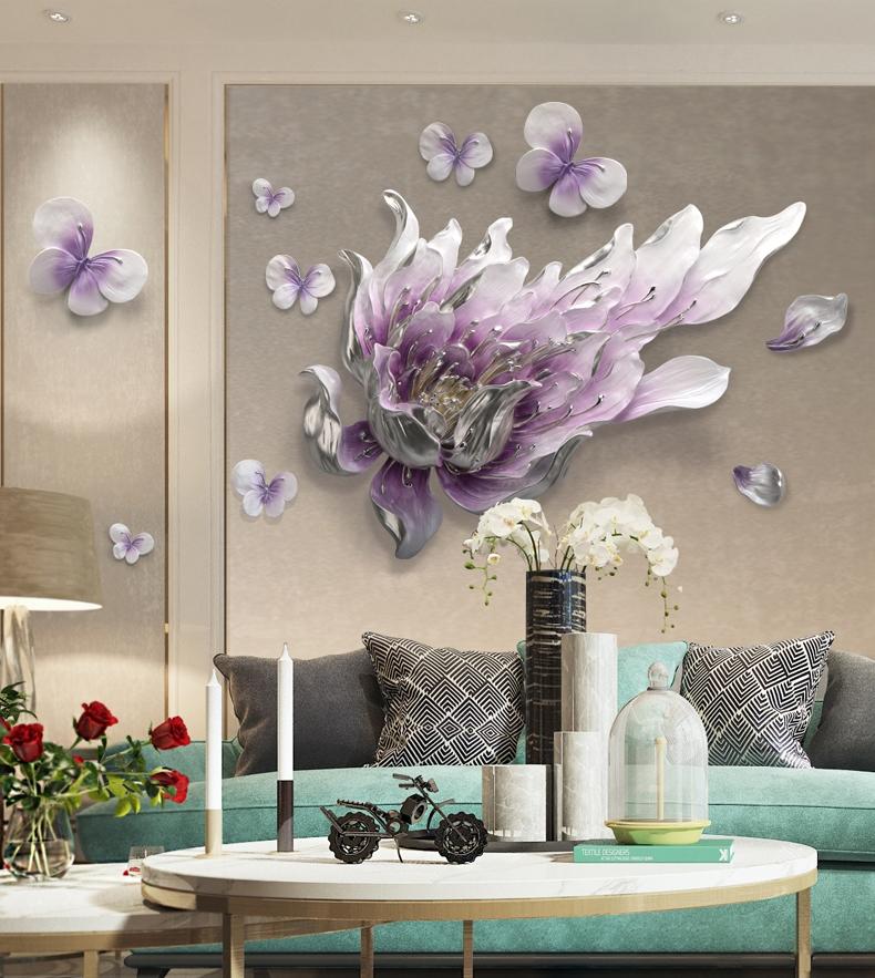 Trang trí họa tiết cho tường