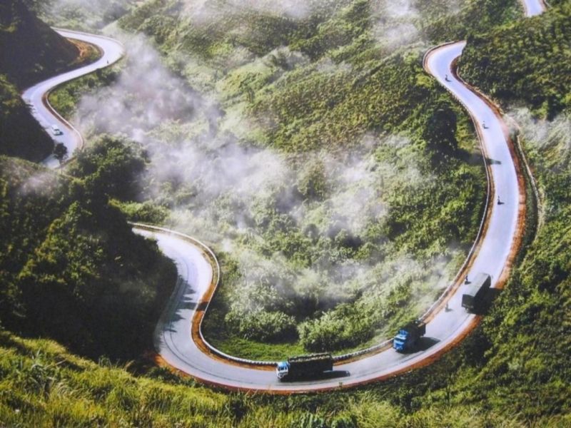Những cung đường uốn lượng