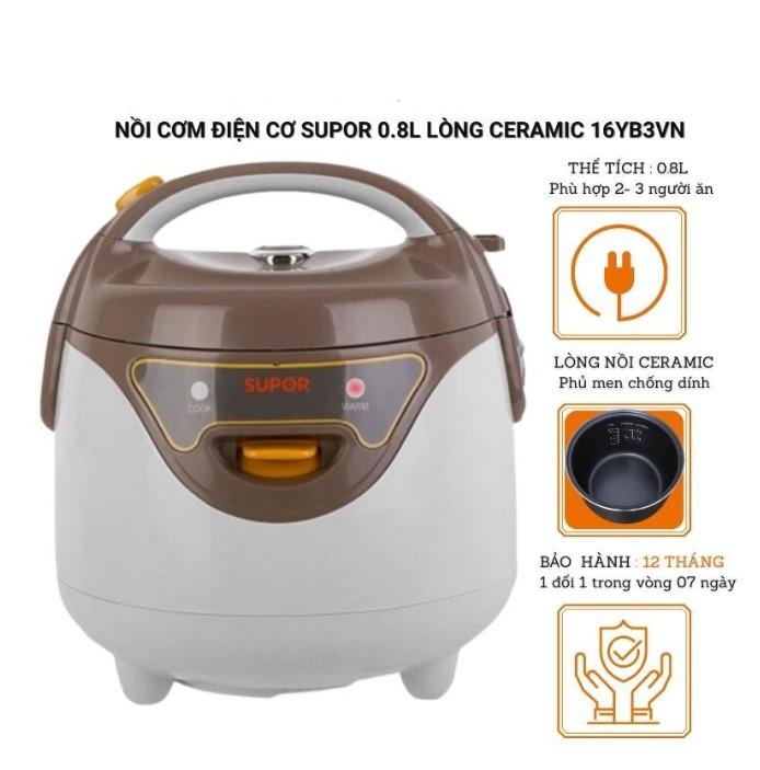 Nồi cơm điện mini Supor CFXB16YB3VN-36