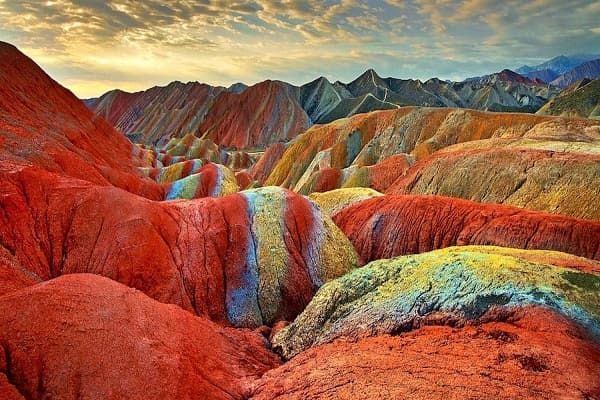 Núi Zhangye Danxia