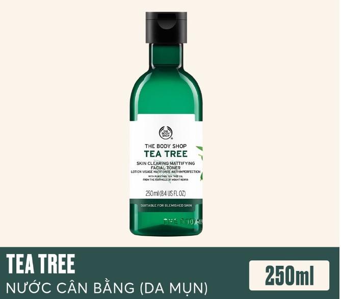 Nước cân bằng da The Body Shop Tea Tree Skin Clearing Toner
