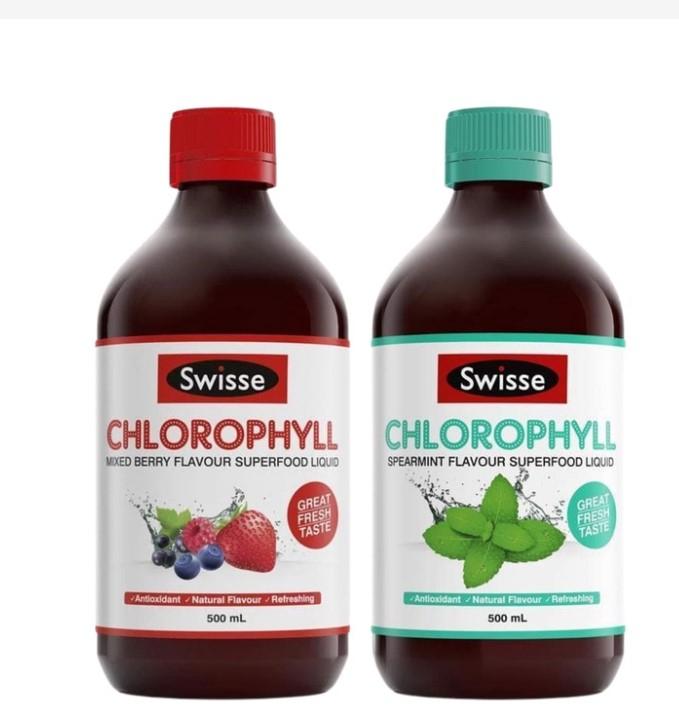 Nước diệp lục Swisse Chlorophyll Spearmint