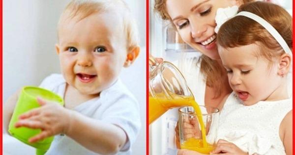 Nước ép cam rất tốt cho trị táo bón ở trẻ