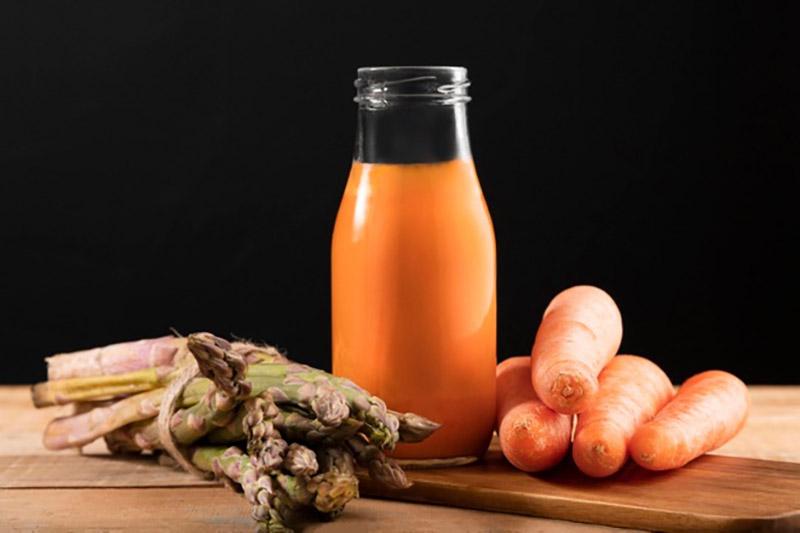 Nước ép măng tây cà rốt