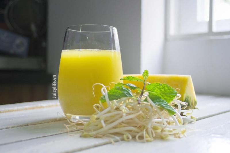 Nước giá đỗ là một loại đồ uống bình dân nhưng lại có nhiều công dụng bổ ích.
