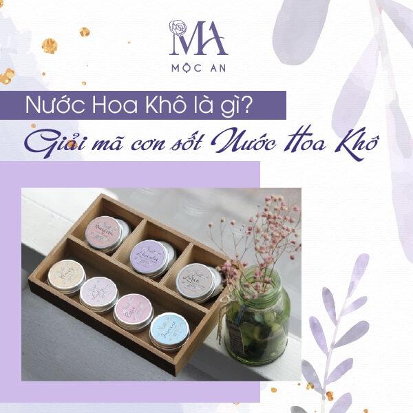 Nước hoa khô dạng sáp Cococherry Mộc An