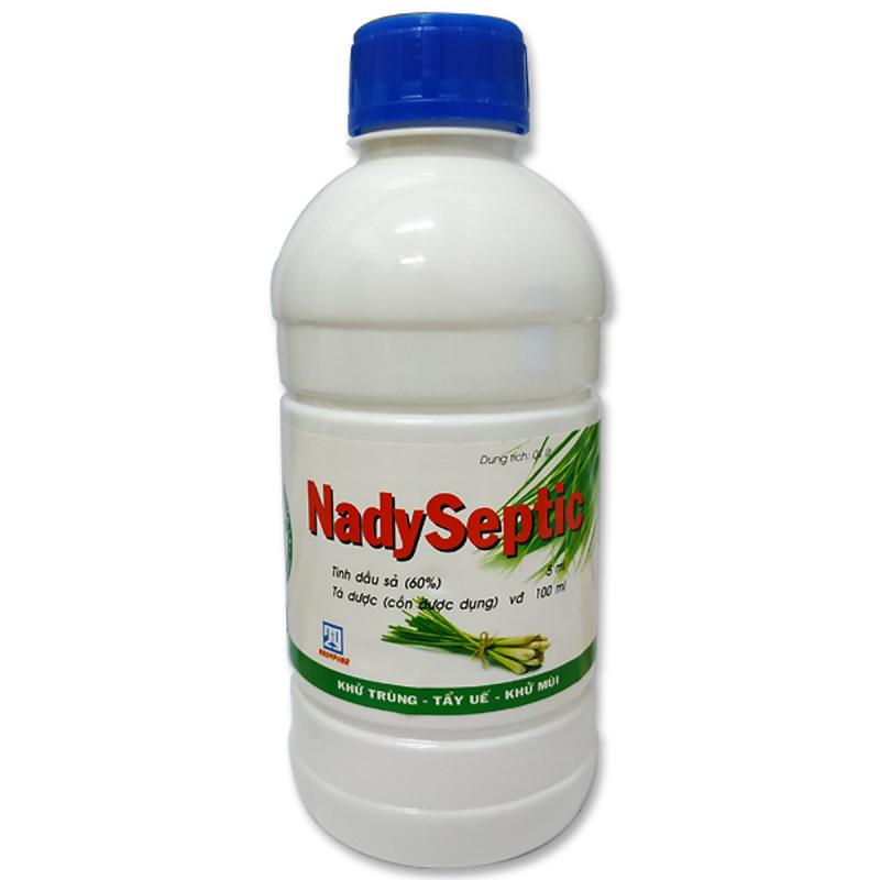 Nước lau sàn tinh dầu sả 100% thiên nhiên NadySeptic