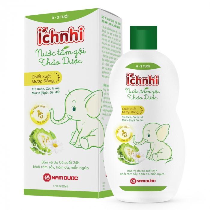 Nước tắm gội thảo dược Ích Nhi