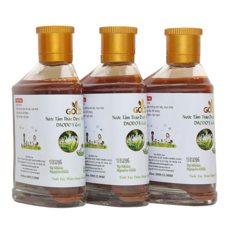 Nước tắm thảo dược trẻ em Daodo’s Gold