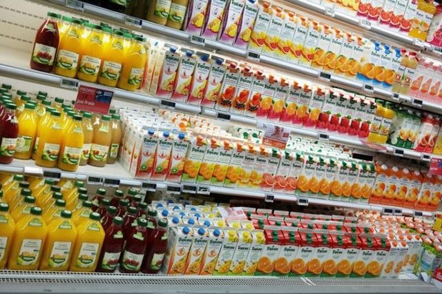 Nước trái cây đóng hộp