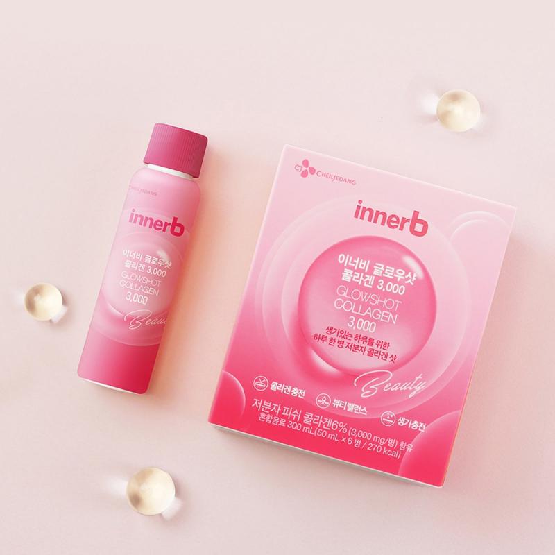 Nước uống Collagen Vitamin C sáng da Innerb Glowshot