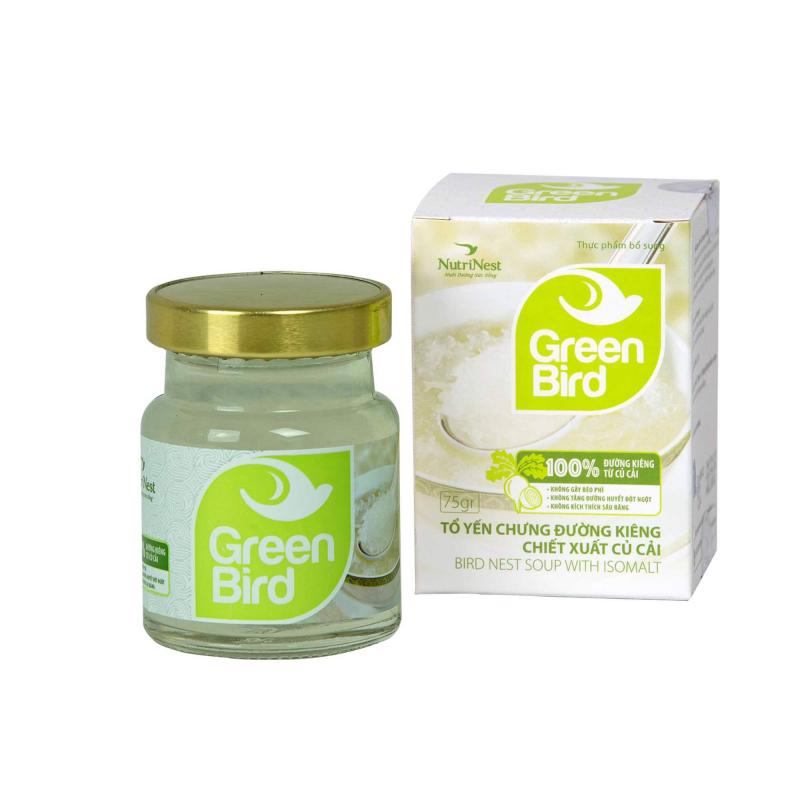 Green Bird - Nước yến sào chưng đường kiêng củ cải