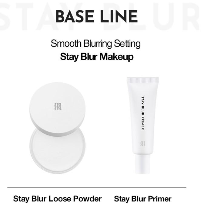 Phấn phủ kiềm dầu Merzy Stay Blur Loose Powder