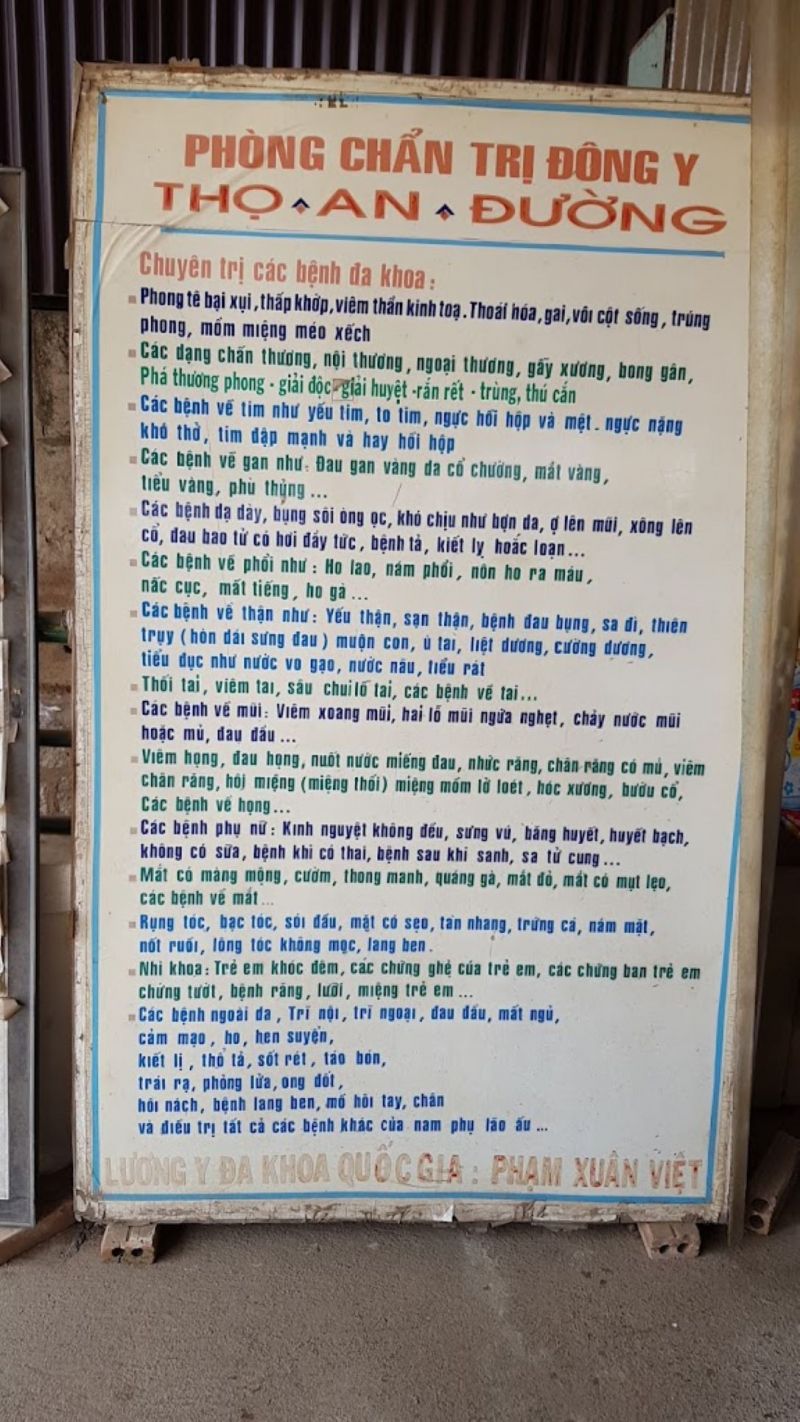 Phòng Chẩn Trị Đông Y Thọ An Đường