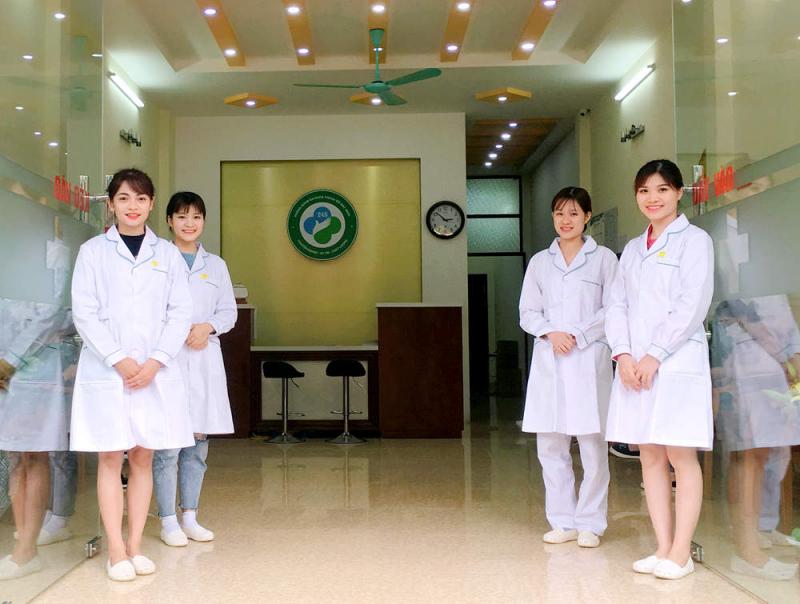 Nơi tiếp đón của phòng khám Đa khoa Thành Đô