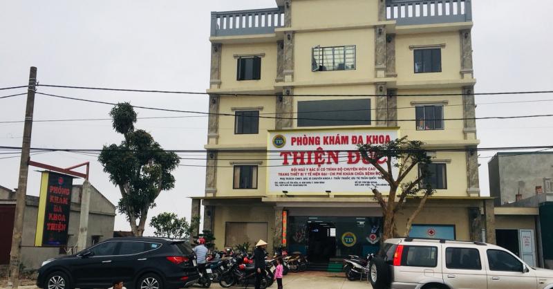 Toàn cảnh phòng khám Đa khoa Thiện Đức