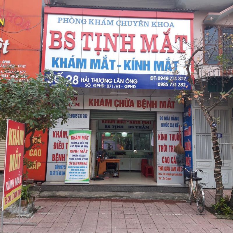 Phòng Khám - Kính Thuốc BS Tịnh